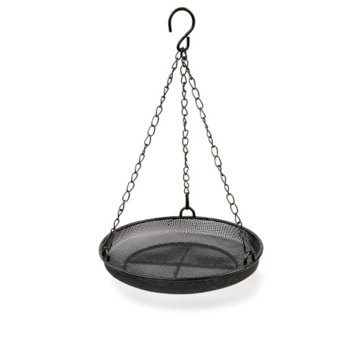 Hanging feeder tray