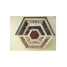 Hand made hex bee and insect haven