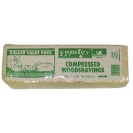 Compressed Wood Shavings